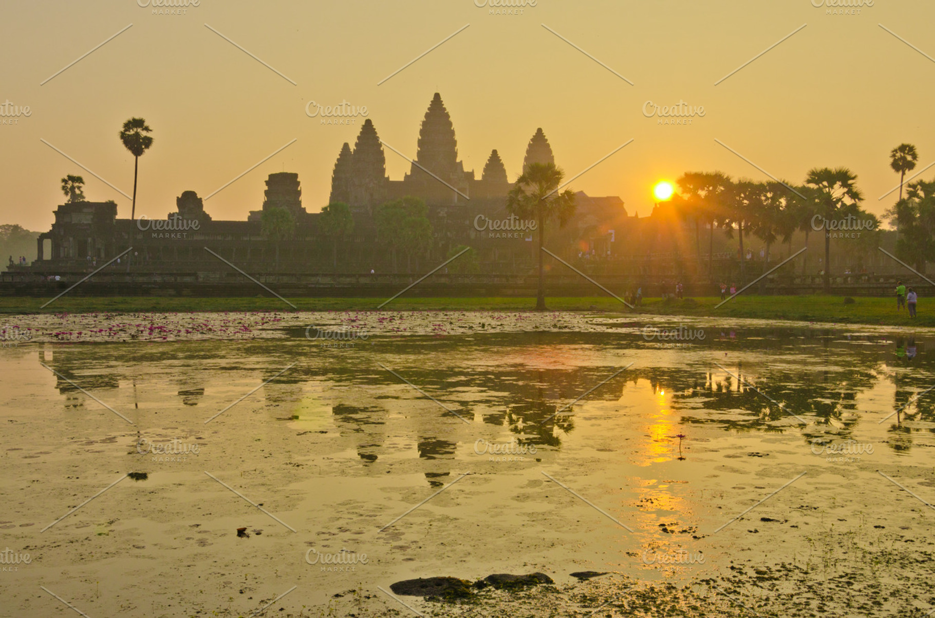 Angkor wat featuring angkor, wat, and sunrise, an Architecture Photo by Arzt Win Studio