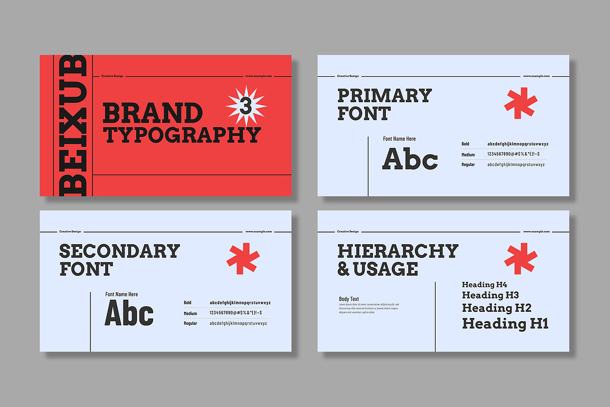 Creative And Bold Brand Guideline preview 5