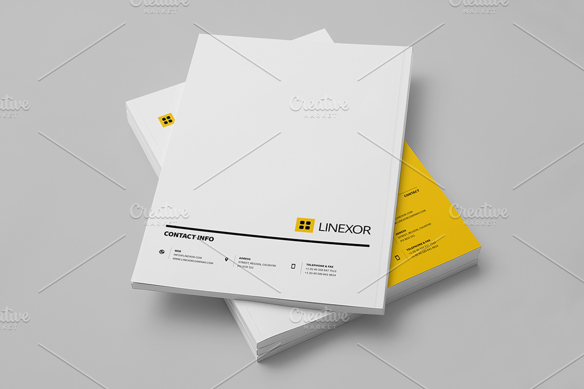 Brand Manual 32 Pages A4 / US Letter, a Brochure Template by Mastergfx (Photo 18 of 35)