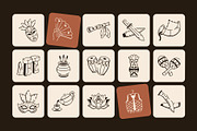 Culture Doodle Icon Set, an Outline Icon by Vectors Market (Thumbnail 5 of 8)