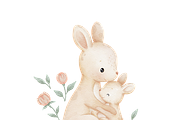 Kangaroo Cuddles – Clipart & Pattern, a Pattern Graphic by tetiartline (Thumbnail 7 of 7)