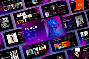 Marco – Business PowerPoint Template, a Presentation Template by Dens Creative Studio (Thumbnail 1 of 6)