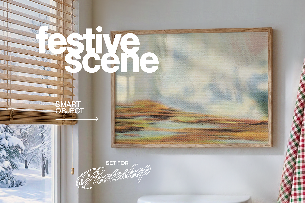 DIN A Festive Bathroom Mockup, a Household Mockup by WasMockups (Photo 3 of 6)