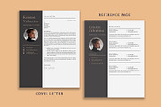 Modern Professional Resume Template, a Resume Template by VictoriousVita (Thumbnail 5 of 8)