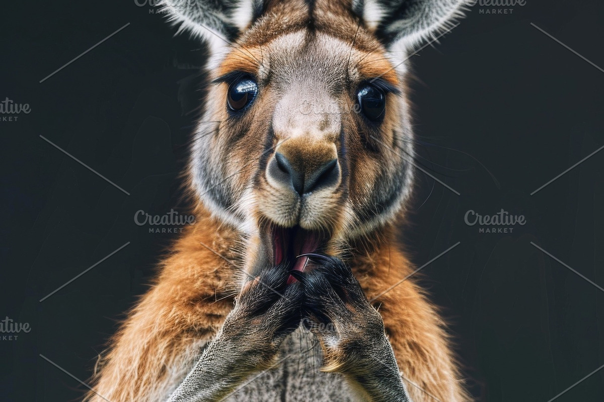 236 surprised animals, an Animal Photo by Handmadefont (Photo 202 of 241)