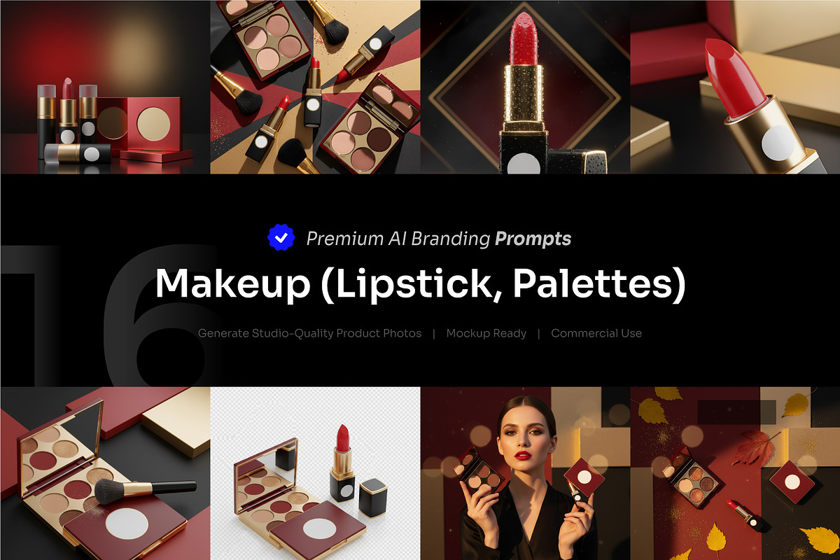 Makeup Essentials AI Prompt, a Beauty & Fashion Photo by cidcud_graphic (Photo 1 of 2)