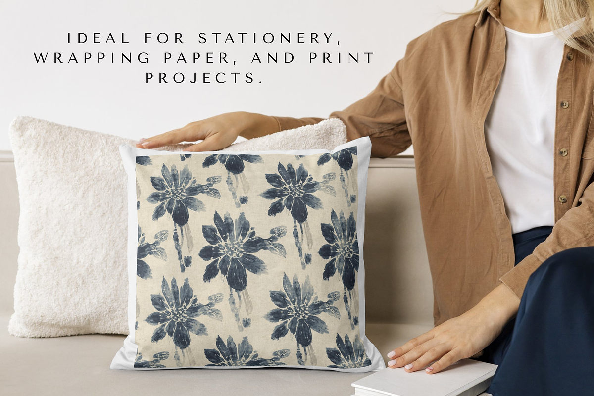 Soft Wabi-Sabi Floral Patterns, an Illustration by Vandy Fullum (Photo 6 of 12)