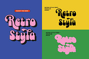 Retro Styla - Retro Font, a Font by Nirmana Visual (Thumbnail 2 of 10)