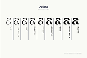 Zolina Modern Font, a Sans Serif Font by creativemedialab (Thumbnail 13 of 14)