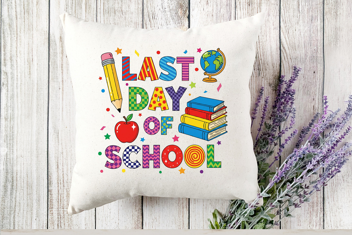 Happy Last Day of School PNG, an Illustration by Designking (Photo 4 of 4)