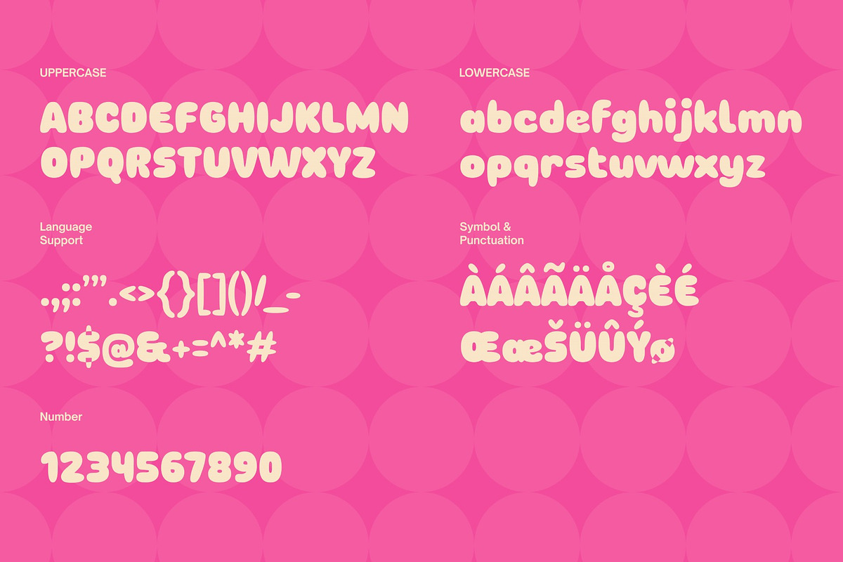 Gummy Yummy - Playful Display Font, a Font by Studio Moara (Photo 2 of 8)