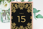 Gold Ornate on Black, an Invitation Template by Inkpower (Thumbnail 6 of 7)