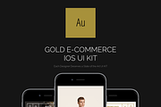 Goldify e-Commerce iOS UI Kit, an UI Kit Template by Designerbundle (Thumbnail 2 of 5)