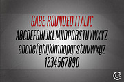 Gabe Sans - Tall Gothic Font Family, a Sans Serif Font by Cribb Co. (Thumbnail 7 of 14)