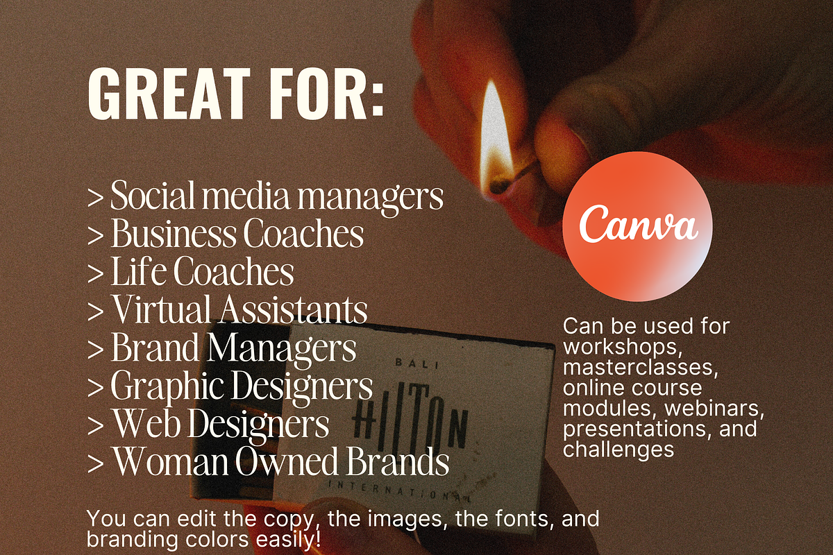 Bold Modern Slide Deck Template, a Presentation Template by Solana Creative Co. (Photo 11 of 11)