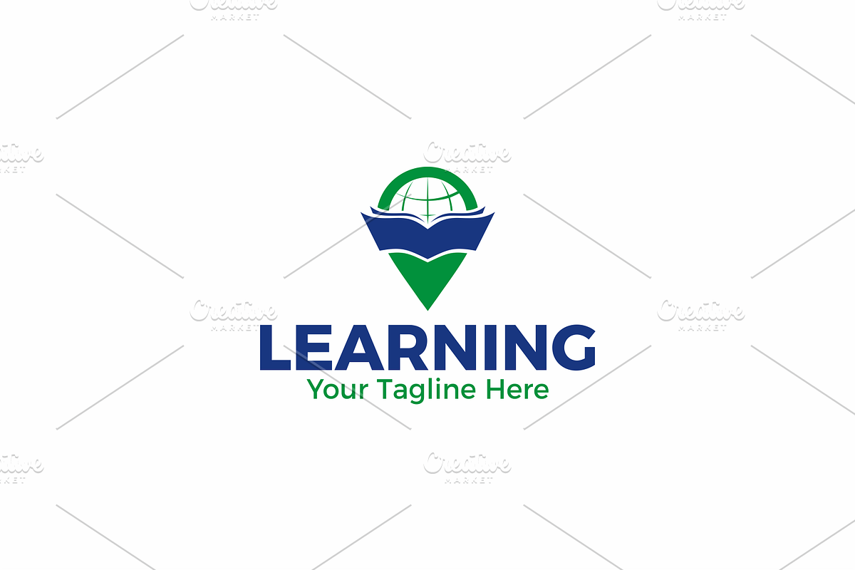 Learning | Logo Template, a Branding & Logo Template by REDVY CREATIVE