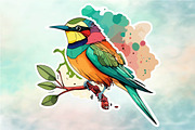 Cute Bird Clipart Bundle, a Seasonal Illustration by Craft Nest (Thumbnail 2 of 5)