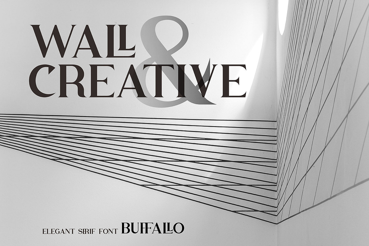 Buffallo - Serif Font preview 4