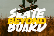 RUSH FLOW - Dry Brush, a Handwritten Font by ErgibiStudio (Thumbnail 9 of 10)