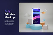 Mobby - 3D Phone Scene Creator, an Object 3D Model by Illustraly Design (Thumbnail 6 of 7)