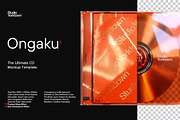 Ongaku - Ultimate CD Mockup Template, a Mockup by Studio Yorktown (Thumbnail 1 of 8)