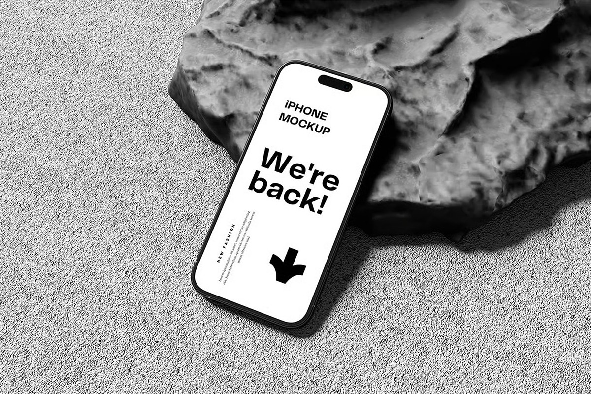 iPhone Mockup, a Mockup by zpackcreative (Photo 2 of 5)