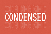 Keraxun - Condensed Font, a Serif Font by QR Design Studio (Thumbnail 2 of 6)