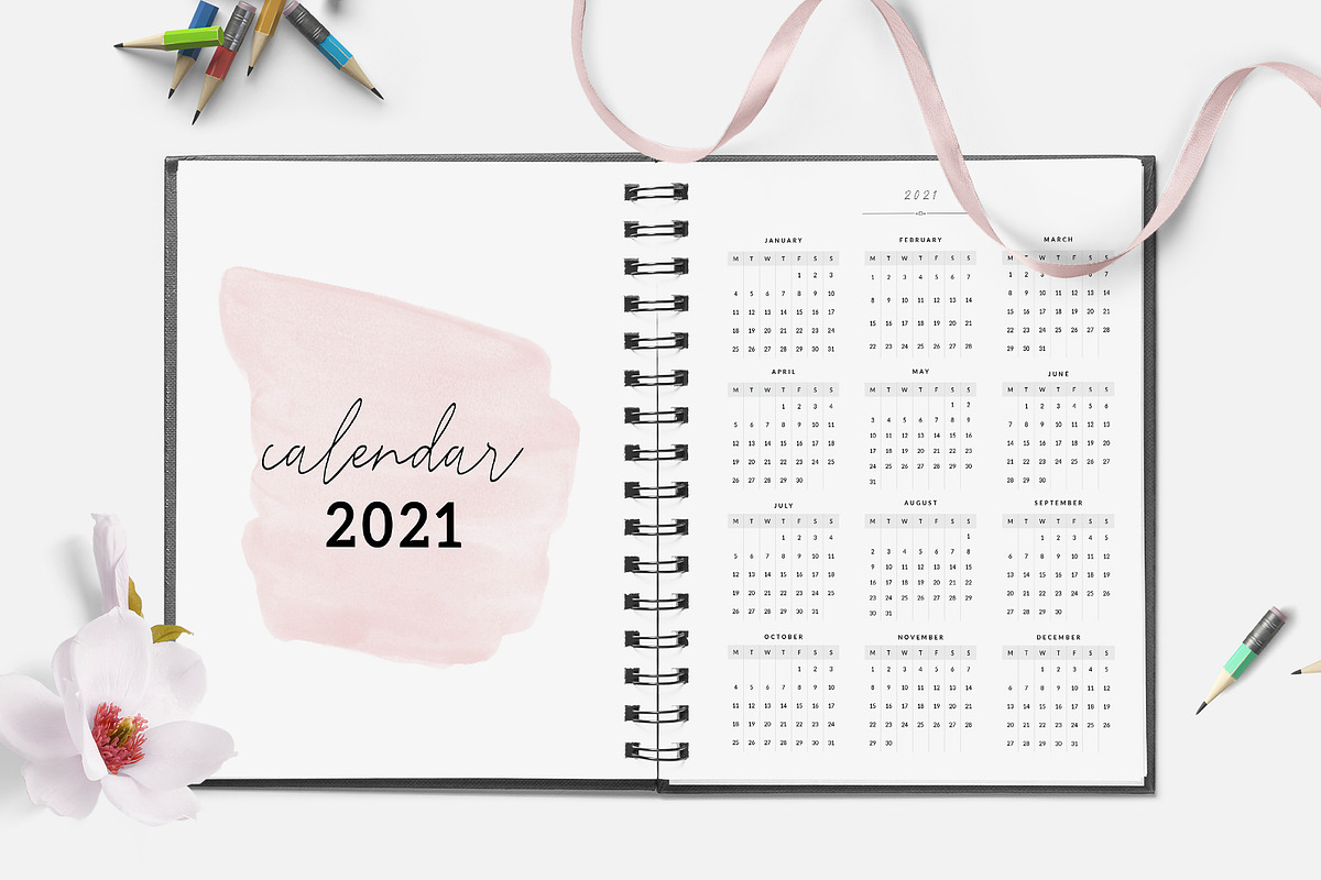 Calendar Template, a Stationery Template by Amit Debnath (Photo 2 of 4)