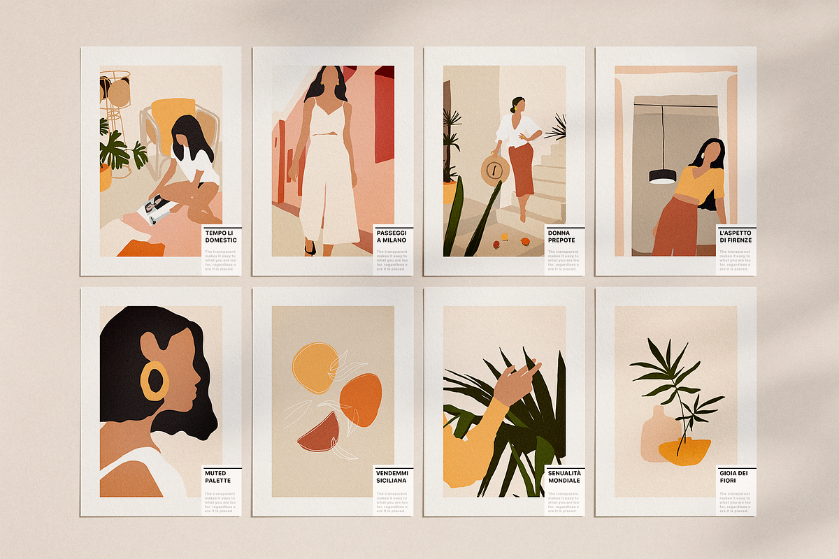 Abstract Graphic Collection, a Decorative Illustration by William Hansen (Photo 5 of 13)