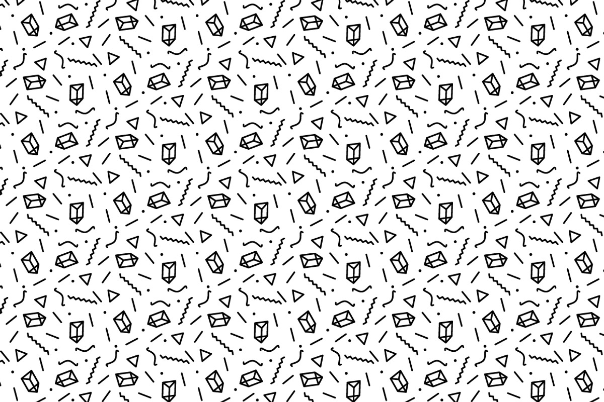Postmodern Symbolic Patterns, a Pattern Graphic by The Postmodern Jukebox (Photo 3 of 8)
