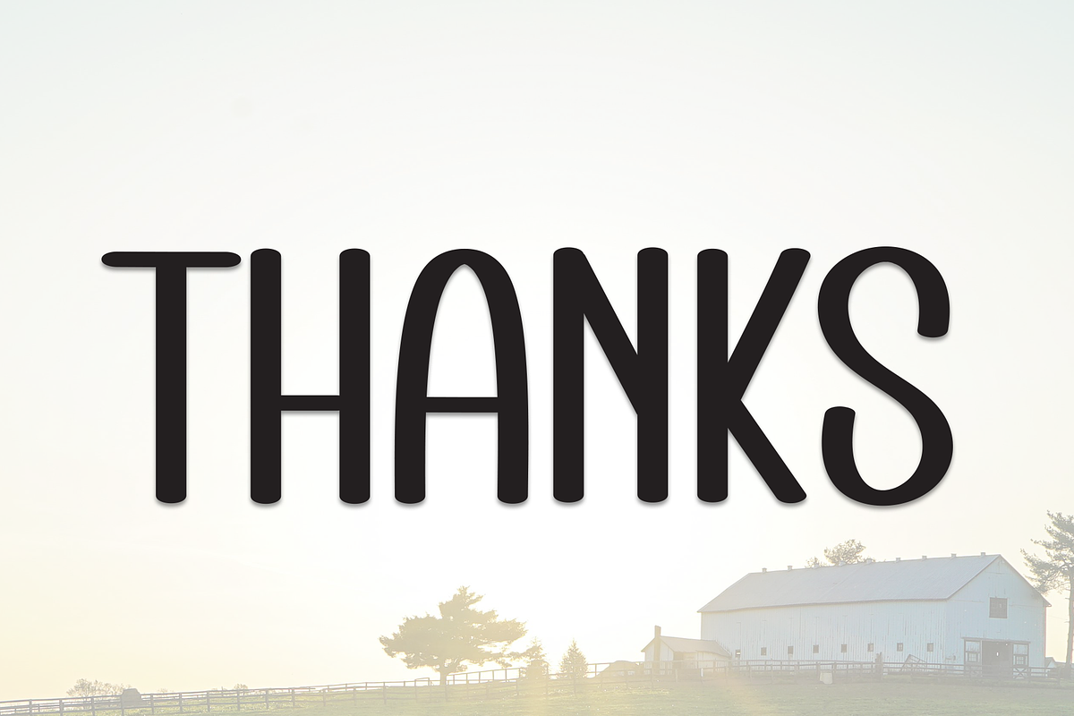 Farmhouse | Script Font, a Script Font by Scratchones (Photo 8 of 8)