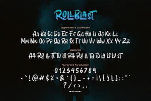 ROLLBLAST - Display Font