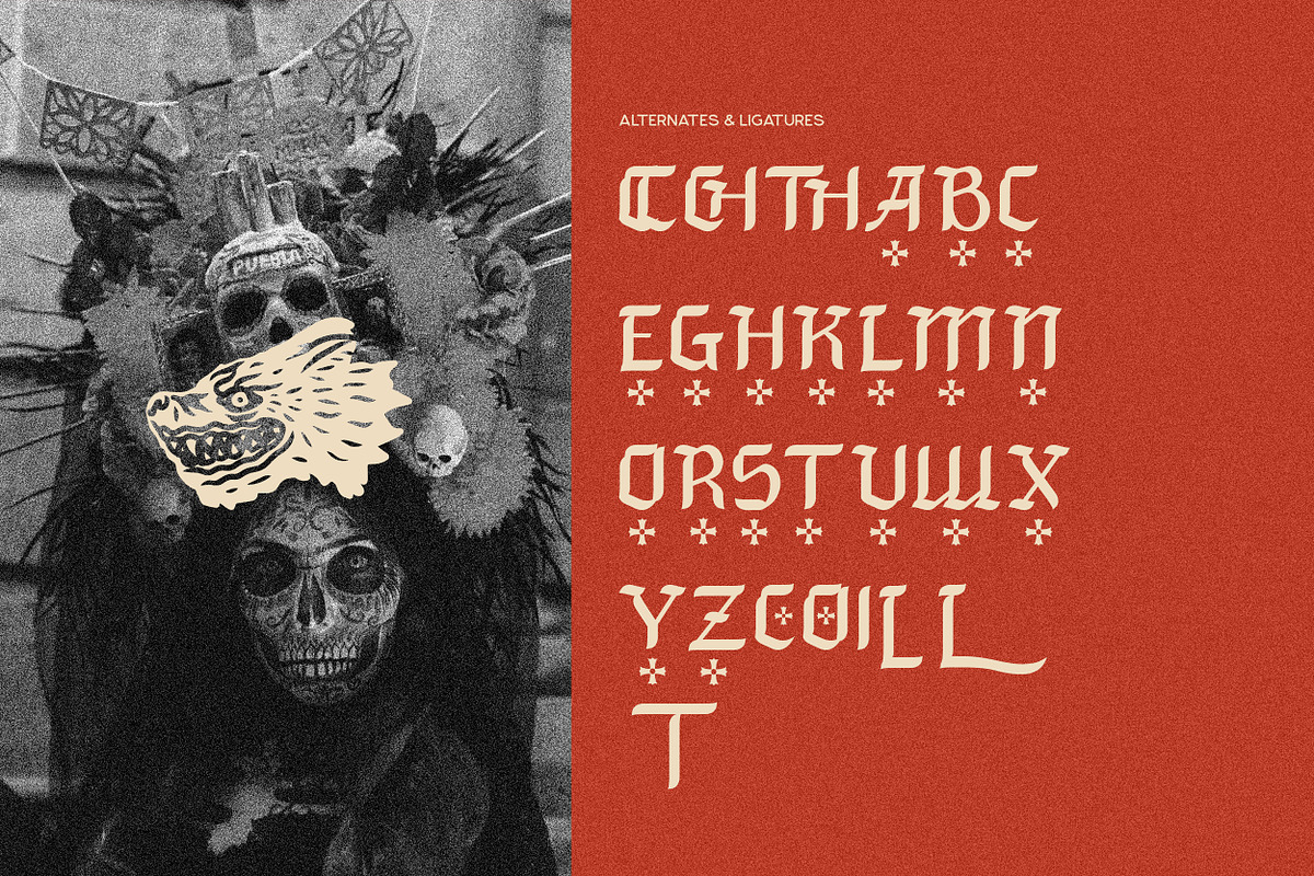 Blancoka Font, a Blackletter Font by Hishand Studio (Photo 2 of 10)