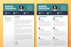 Modern Executive CV Word Resume