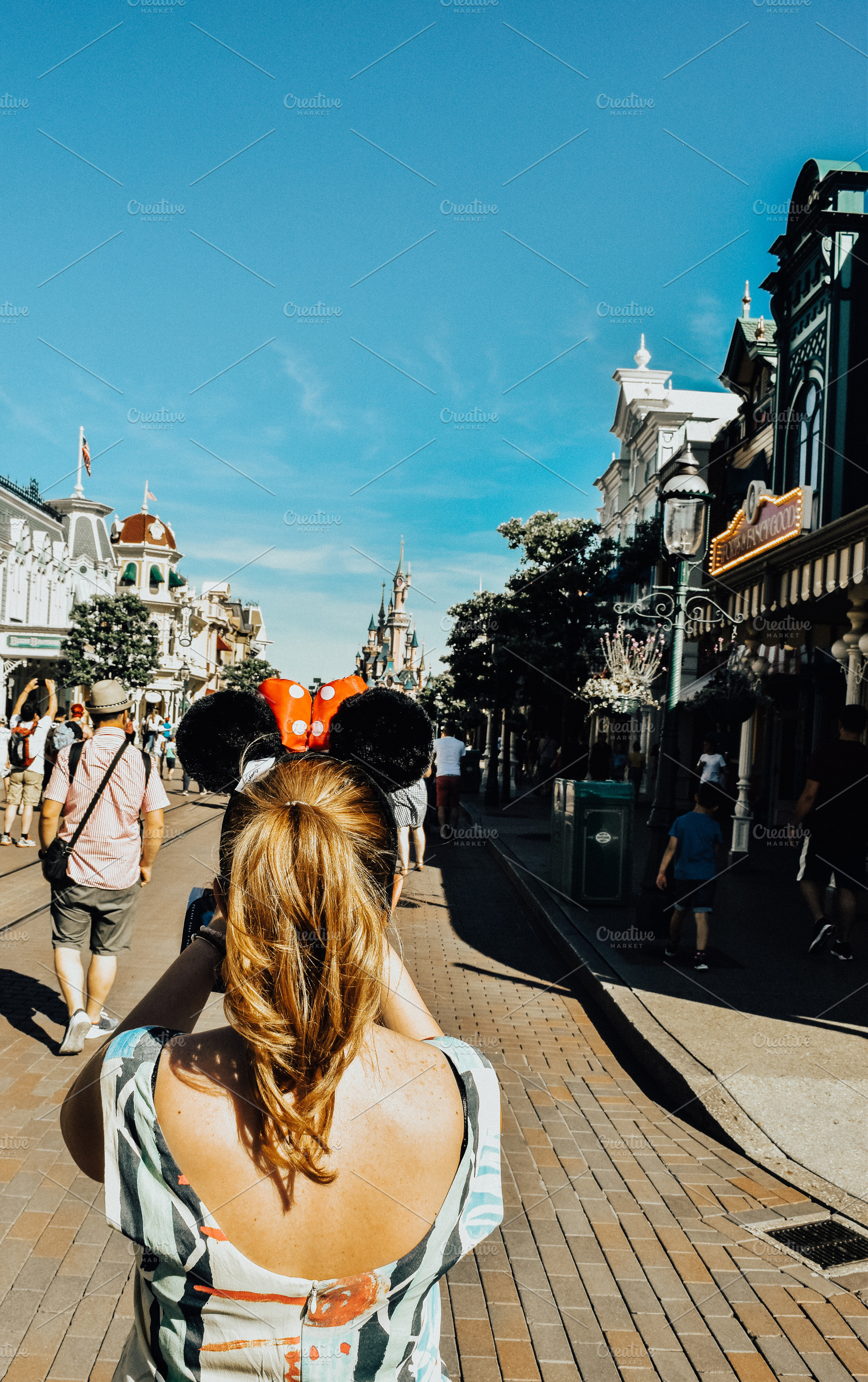 Disneyland  holidays, a Person Photo by Three Design