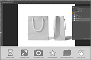 Paper Bag PSD, a Packaging Mockup by Bruno's Shop (Thumbnail 2 of 3)