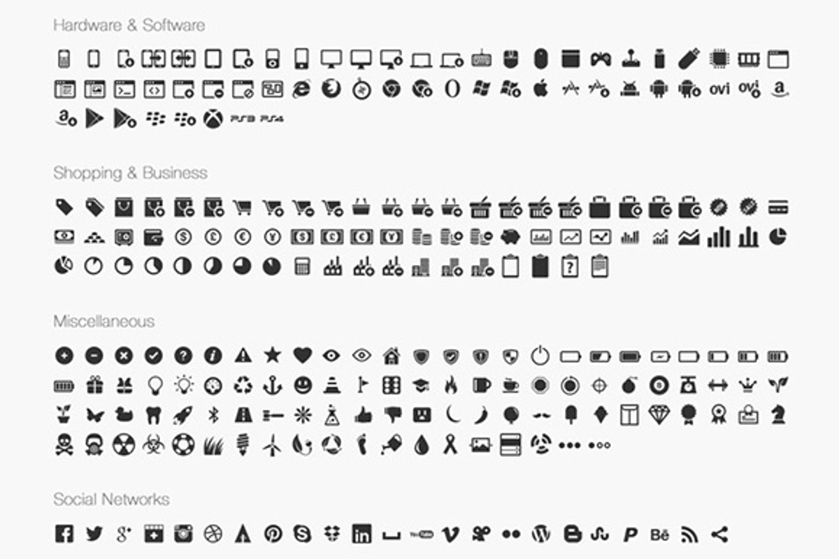 Signia: 700+ Vector App Icons, an Icon by Medialoot (Photo 4 of 4)