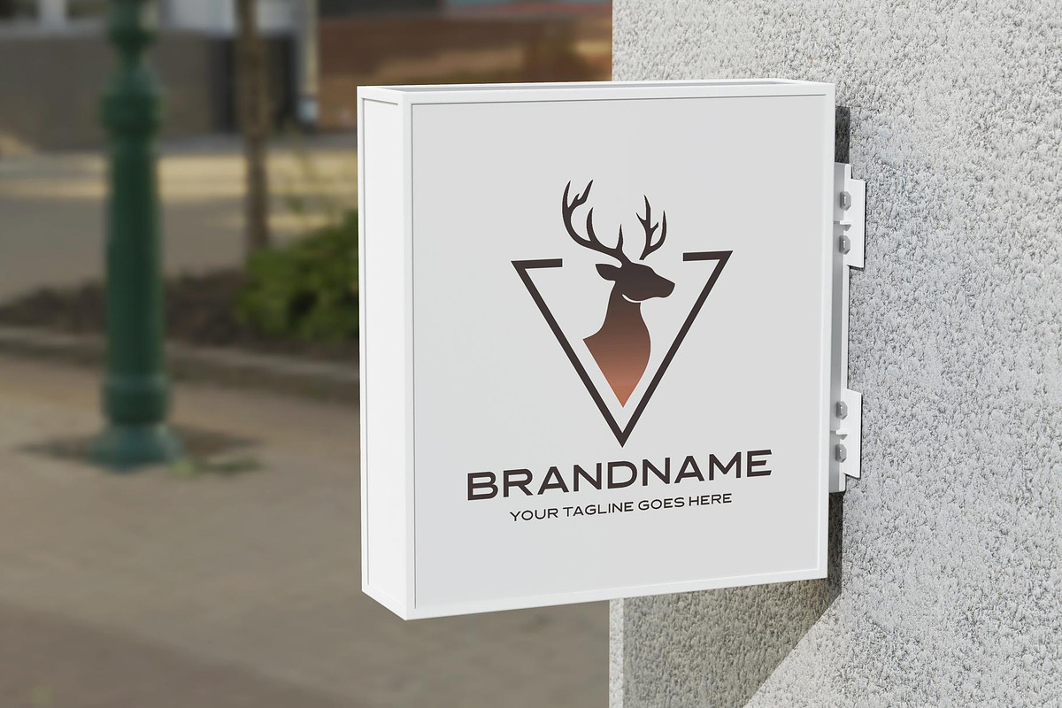 Modern Deer Logo Design, a Branding & Logo Template by YUDesignStore (Photo 9 of 10)
