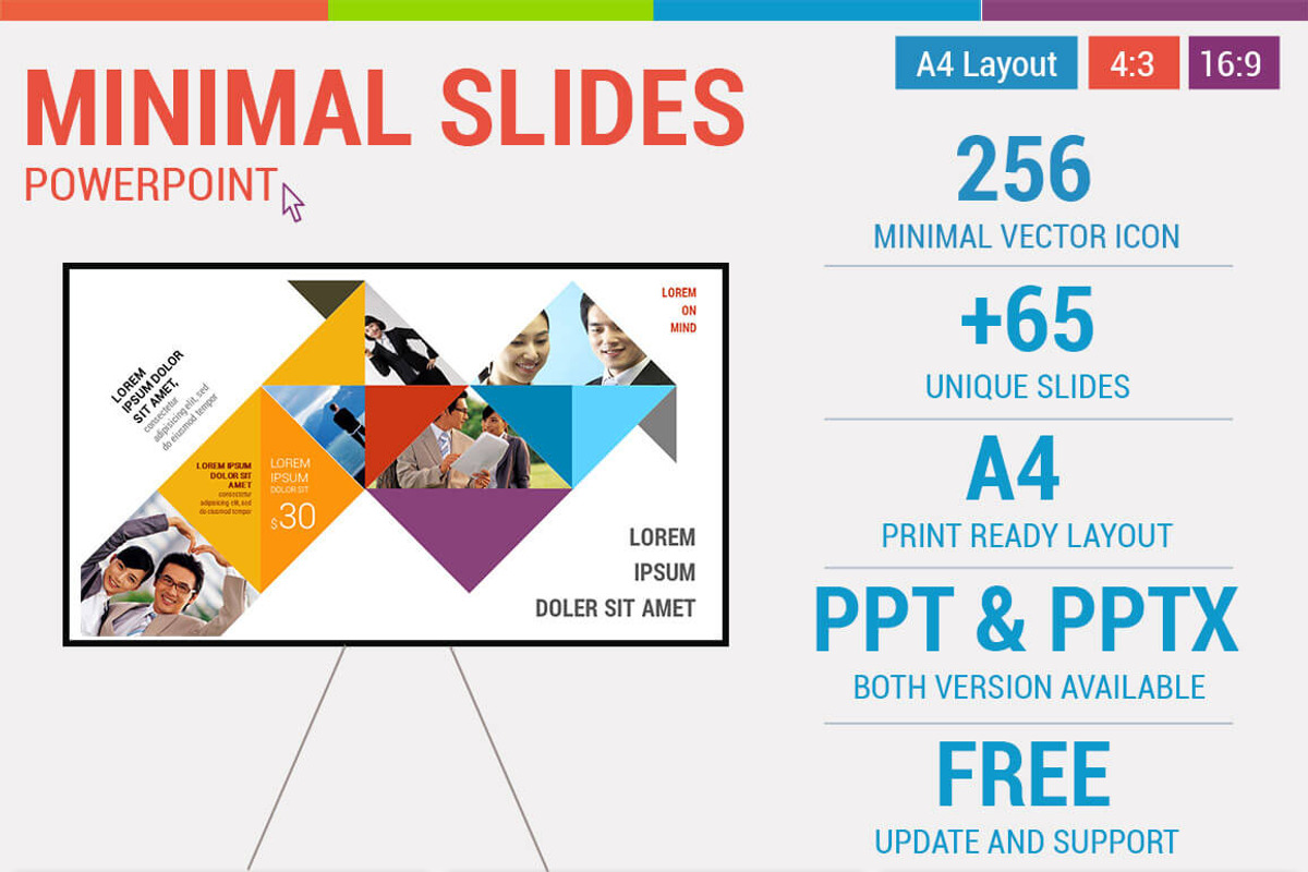 MINIMAL Slides PowerPoint, a Presentation Template by ORCOLOR