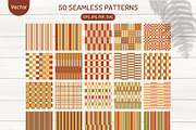 Cozy autumn geometric patterns, a Pattern Graphic by Tani Kuzminka (Thumbnail 5 of 25)