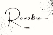 Rigalia Script, a Script Font by JNJ Studio (Thumbnail 6 of 10)