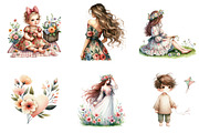 Mothers Day Clipart, an Illustration by CreationArt (Thumbnail 5 of 7)