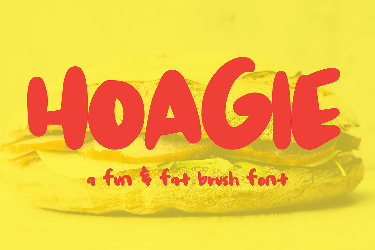 Hoagie Brush Font