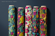 Bright Blossom Vector Collection, a Pattern Graphic by Molly art (Thumbnail 9 of 14)