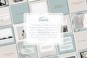 Ocean Instagram Post Templates Canva, a Social Media Template by IRISEA DESIGNS (Thumbnail 4 of 6)