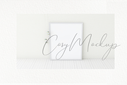 White photo frame mockup, a Print Template by RivusArt (Thumbnail 3 of 3)