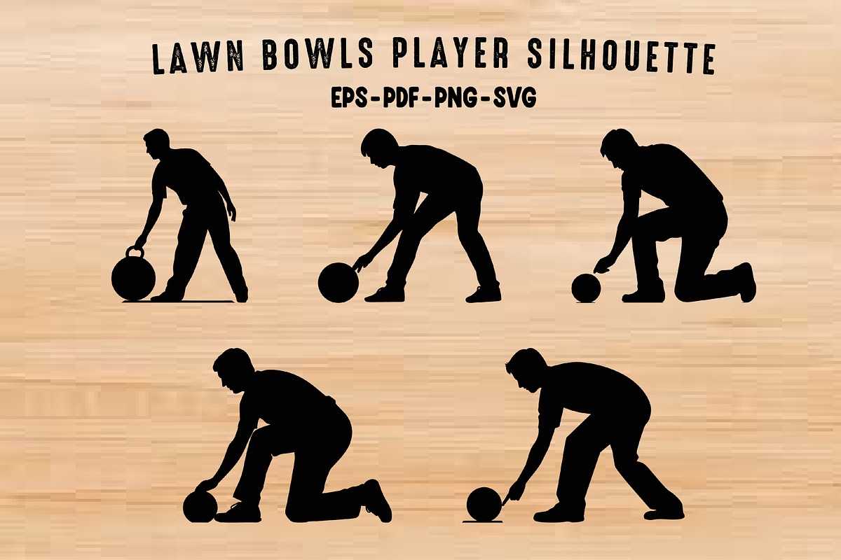 Lawn Bowls Silhouette Vector Bundle, an Animal Illustration by Gfx Expert Team (Photo 1 of 3)