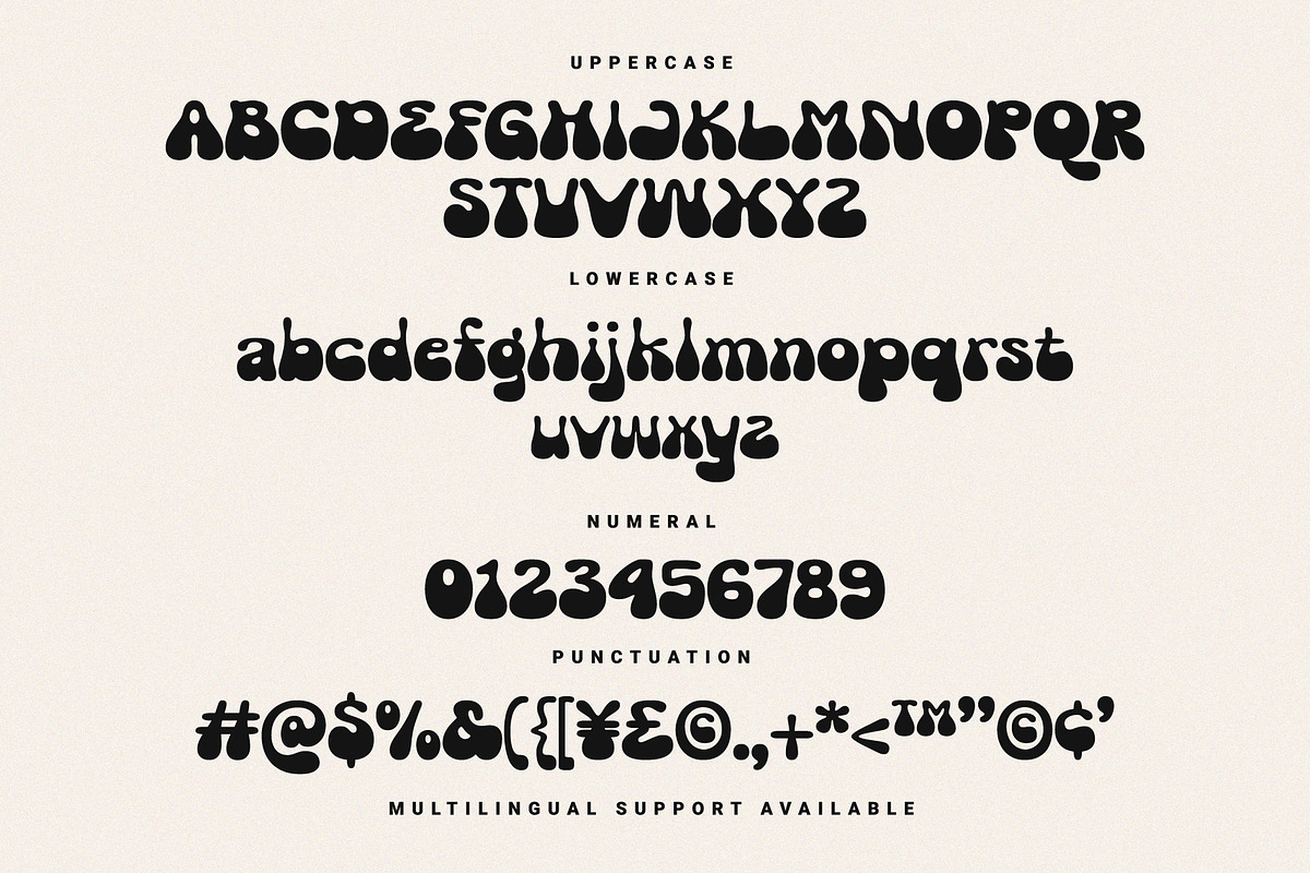 Hello Margarine - Groovy Font, a Font by Prioritype Co (Photo 8 of 10)