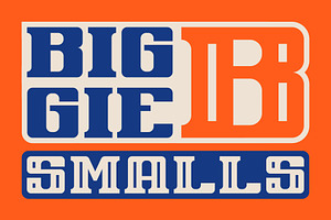 Biggie Display Font