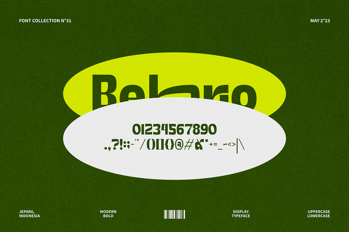 Ez-Bekario Sans Modern Display, a Sans Serif Font by Eztudio (Photo 8 of 15)